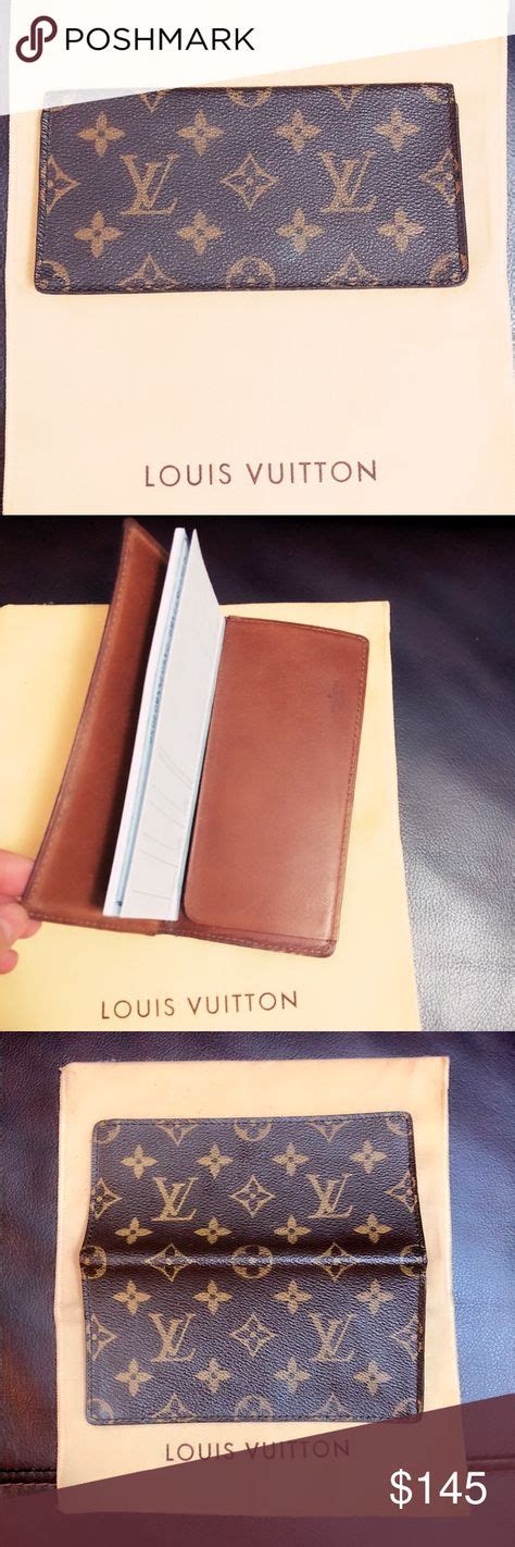 louis vuitton checkbook new|vintage louis vuitton checkbook cover.